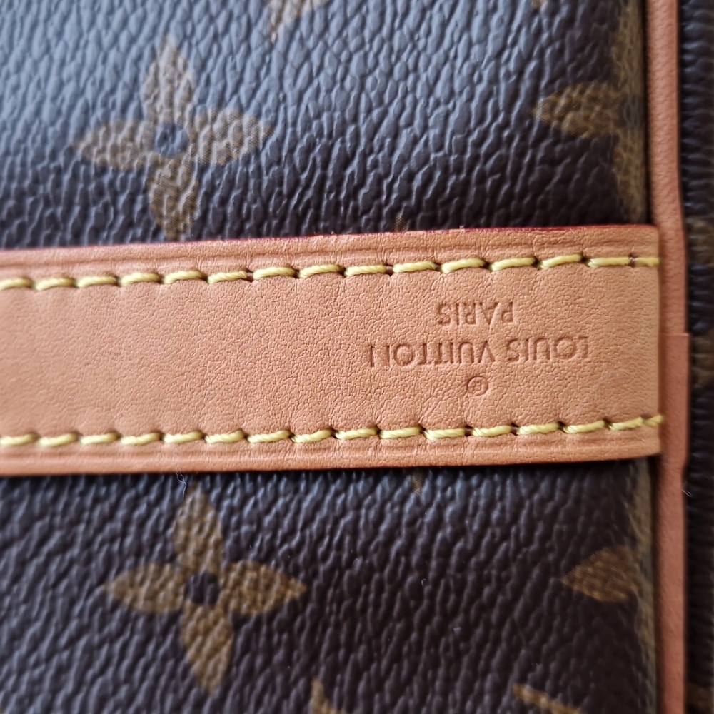 Louis Vuitton Brown Monogram Round Bag  Bandouliere 30. WITHOUT A STRAP. - Picture 13 of 16